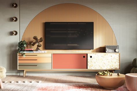 Living Room Tv Cabinet Designs, Tv Wall Ideas, Tv Unit Furniture, Tv Cabinet Design, Tv Unit Interior Design, Living Room Tv Cabinet, Unit Design, Living Room Tv Unit Designs, Living Room Tv Unit