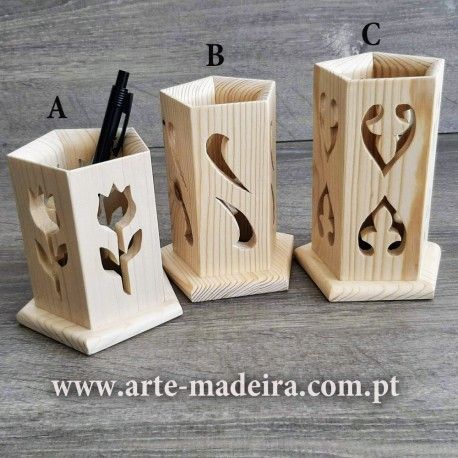 Wood Pen Holder, Wood Phone Stand, Wooden Pen Holder, Wood Christmas Decorations, Laser Engraved Ideas, 3d Cnc, Woodworking Patterns, Wooden Pen, Wood Pens