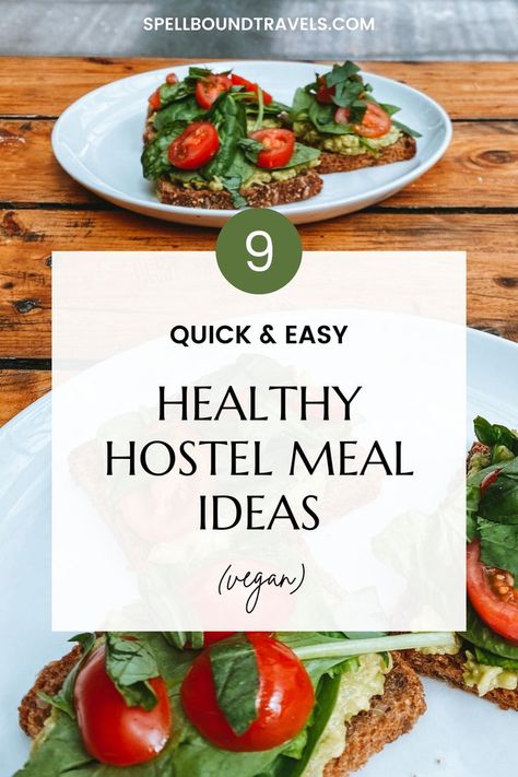 Meal Ideas Vegan, Hostel Food, Easy Meals To Make, Cooking Recipes Easy, Vegetarian Recepies, Meals Vegetarian, American Foods, Easy To Cook Meals, Meals To Make