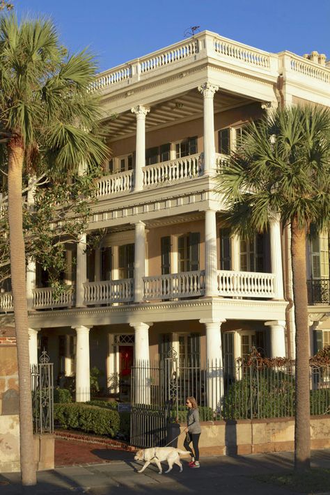 Charleston Sc Houses, Charleston Lifestyle, Charleston Sc Architecture, Charleston Aesthetic, Charleston South Carolina Vacation, Charleston Place Hotel, Charleston Sc Things To Do, Downtown Charleston Sc, Charleston Food