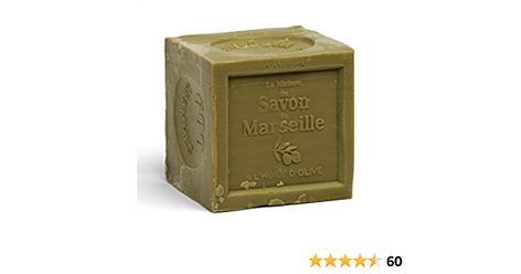 Soap 72% Olive Oil 600 g - Maison de Savon de Marseille : Amazon.co.uk: Beauty Traditional French Recipes, French Soap, Marseille Soap, Small Mason Jars, Crystal Stemware, Liquid Laundry Detergent, Olive Oil Soap, Earthy Scent, Plastic Container Storage