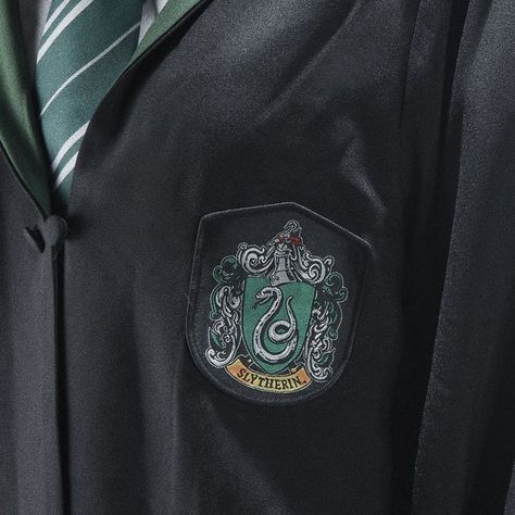 Slytherin Robes, Loren Hale, Cloak, Wizard, Hogwarts, Harry Potter, Green, Black