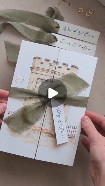 I often get asked how to address wedding invitations to make it clear who they are meant for, and these name tags are a cute way to make ... | Instagram Name Tag Wedding, Addressing Wedding Invitations, Name Tags, Silk Ribbon, Fine Art Wedding, Save The Date, Tags, Meant To Be, Wedding Invitations