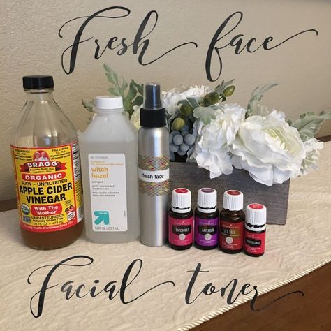 Natural Face Scrub For Acne, Princess Tips, Apple Cider Vinegar Acne, Diy Toner, Face Diy, Diy Face Moisturizer, Spiritual Connections, Witch Hazel Toner, Essential Oils For Face