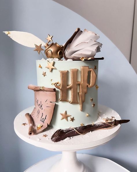 Harry Potter Cake Ideas, Tort Harry Potter, Harry Potter Theme Cake, Harry Potter Desserts, Gateau Harry Potter, Harry Potter Theme Birthday, Harry Potter Toys, Cumpleaños Harry Potter, Harry Potter Birthday Cake