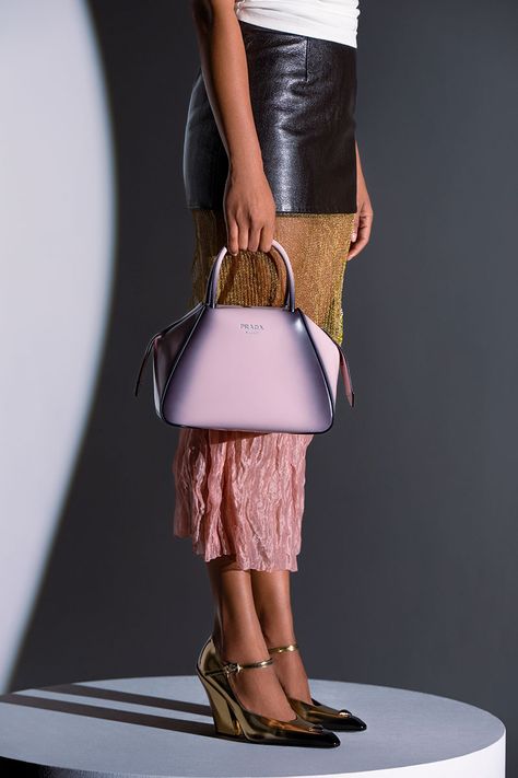 Prada Supernova Bag, Leather Midi Skirt, Miuccia Prada, Triangle Logo, Raf Simons, Winter 2022, Leather Pumps, Nappa Leather, Prada Bag