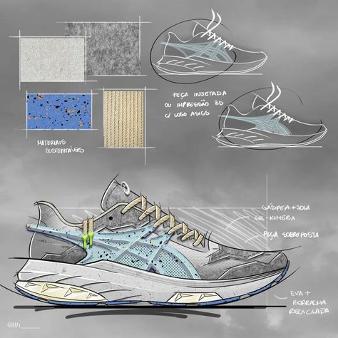 Footwear Sketches Design, Shoe Concept, Leather Handbag Patterns, Sneakers Sketch, Shoe Sketches, Shoes Illustration, Packaging Template, Shoe Design Sketches, Industrial Design Sketch