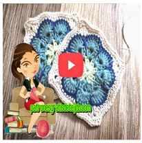 Granny Style, African Flowers, Crochet Videos, Crochet Granny, Crochet Tutorial, Granny Square, Pet Toys, Color Schemes, The Internet