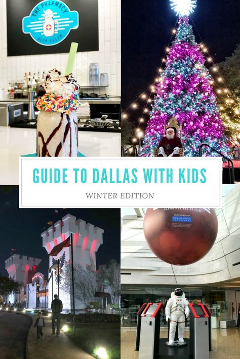 Guide to Dallas with Kids: Winter Edition is packed full of where to stay, where to eat and what to do with families in mind. Dallas With Kids, Dallas Christmas, Dallas Things To Do, Fun Places For Kids, Dallas Hotels, Kids Restaurants, Texas Winter, Texas Vacation, Visit Dallas