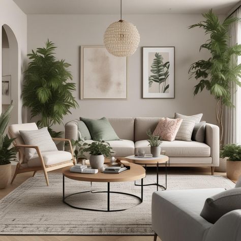 🌿✨ Chic & cozy living room vibes! Beige couch with cute pillows, two stylish armchairs, and a sleek round table. Soft rug underfoot and cool wall art. Big green plants bring life to the space. Perfect for chill days or coffee with friends. 💡🛋️🖼️🌱 #HomeDecor #LivingRoomInspo #ModernHome
#odastudioAI #odaAIstudio #odastudio
#livingroomdecor
#modernlivingroom
#homedecor
#interiordesign
#livingroomideas
#livingroomstyle
#minimalistlivingroom
#cozylivingroom
#livingroominspo
#livingroomdesignideas Beige Green Living Room Ideas, Chill Living Room Vibes, Rugs For Beige Couch, Cozy Living Room Inspiration, Beige Couch Living Room, Cheap Couches, Living Room Vibes, Green Couch Living Room, Beige Bank