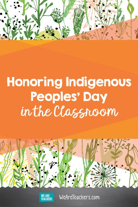 Honoring Indigenous Peoples’ Day in the Classroom. Many people around the country are choosing to observe Indigenous People's Day each year to help understand and learn about our countries history. Here are a few ways that we can start implementing our celebration of Indigenous People's Day into our classrooms so our students have an understanding of all the people who are apart of our nations history. #classroom #teacher #teaching Indigenous Peoples Day Activities Preschool, International Day Of Indigenous People Activities, Indigenous Peoples Day Elementary, Indigenous Science Activities, Indigenous Peoples Day Kindergarten, Indigenous Peoples Day Bulletin Board, Indigenous Peoples Day Preschool, Indigenous Day Activities For Kids, Indigineous Peoples Day