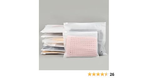 Amazon.com: Svaldo 25pcs Frosted Zipper Bags for Clothes, Zipper Poly Bags for Packaging T-Shirt, 3 Mil, 12X10" with Vent Holes and Reinforced Sides, Frosted Bags for Shirt Packaging, Clothing Shipping Bags : Everything Else Suitcase Organization, Shirt Packaging, Closet Organizing Systems, Packaging Bags, Shirt Bag, Plastic Packaging, Zipped Bag, Clear Bags, Poly Bags