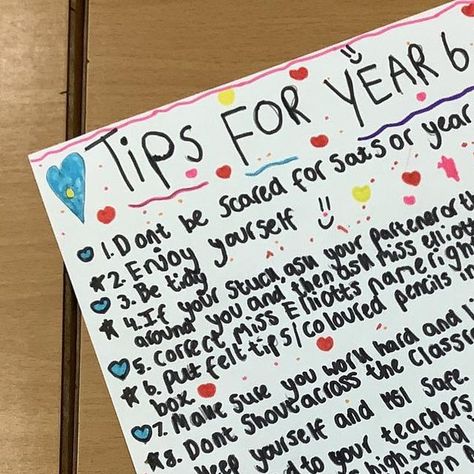 Steph on Instagram: "HOW TO… SURVIVE YEAR 6: To keep my Y6s writing for purpose, we’ve been thinking about the upcoming Year 5 class and the advice they’d need to survive Year 6! Some hilarious; some thoughtful; some incidental… but funny to see what they think are good tips! They enjoyed this task lots! • #year6teacher #yearsix #yearsixteacher #yearsixteachertribe #talesfromtheclassroom #primaryteachersrock #teacher #ukteachersofig #teacherlife #ukteachersofinsta #primaryteacher #teachersofig #teachergram #year6 #teachingy6 #teachingyear6 #uks2inspo #uks2teacher #y6teachergramgroup" Primary Teacher, 5th Class, Primary School Teacher, Primary Teaching, Year 5, Year 6, Primary Teachers, How To Survive, Teacher Life