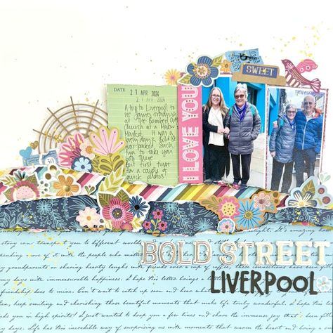 "Bold Street, Liverpool" Pink Paislee - Joyful Notes - Sarah Davies - Hey Little Magpie Notes Layout, Becky Higgins Project Life, Planner Pouch, Disney Easter, Pink Paislee, Alphabet Stickers, Planner Charms, Friends Laughing, Half And Half