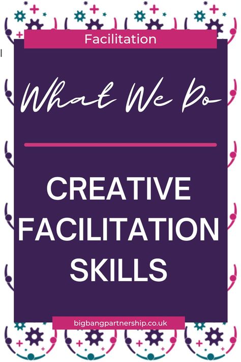 Our Creative Facilitation Programme will teach you how to use innovation tools and techniques in virtual or in-person events to help delegates work together to think differently, and collectively shape new solutions for your organisation. The progarmme will help you become the best creative facilitator that you can be. Workshop Facilitation, Facilitation Techniques, Creative Problem Solving, Change Management, Creative Thinking, Emotional Intelligence, Teamwork, Problem Solving, Helping People