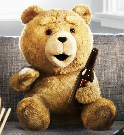 drinking Ted Bear Movie, Ted Movie, Ted Bear, Go Pats, New England Patriots Football, Beautiful Wallpapers For Iphone, Cute Bunny Cartoon, Bear Theme, Cartoon Character Pictures