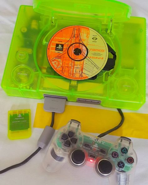 “I miss when tech was semi-transparent such a cool design and look” Tech Aesthetic, Retro Gadgets, Playstation 1, Game System, Cool Tech, Mega Man, Retro Futurism, Retro Aesthetic, Y2k Aesthetic