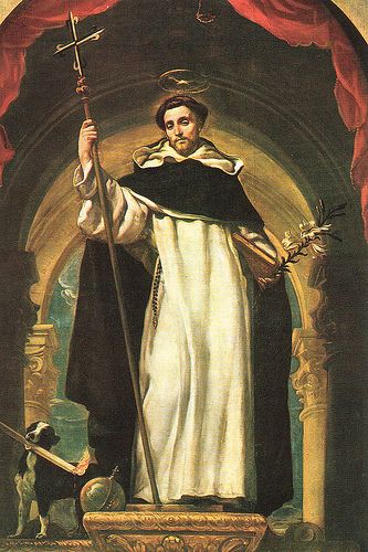 Happy feast of St. Dominic!! Dominican Order, St Dominic, Saint Dominic, Holy Father, Catholic Prayers, Catholic Art, Jesus Is Lord, Patron Saints, Blessed Mother