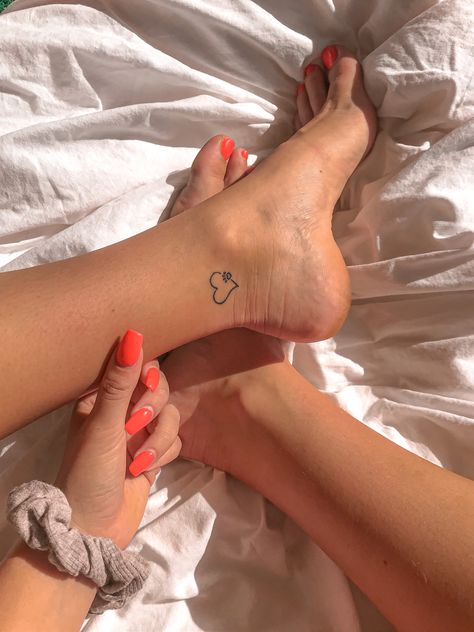 Dog Paw Tattoo On Ankle, Paw Ankle Tattoo, Dog Ankle Tattoos For Women, Dog Ankle Tattoo, Paw Tattoo Ankle, Dog Tattoo Ankle, Ankle Tattoos For Women, Paw Tattoo, Dainty Tattoos