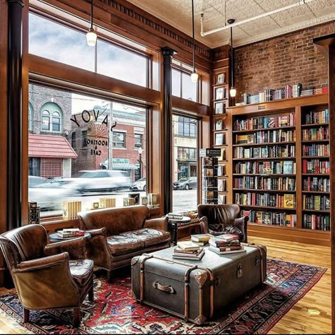 Bookshop Café, Bookstore Design, Library Cafe, Bookstore Cafe, Cozy Coffee Shop, Library Aesthetic, Book Bar, Coffee Shop Aesthetic, Book Cafe