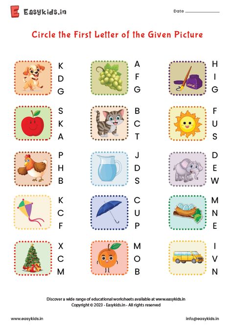 Capital Alphabet Worksheets, First Letter Of The Picture Worksheet, English Nursery Worksheets, Circle The Correct Letter Worksheet, Small Letters Worksheets, Capital Letters Worksheet, Khmer Tattoo, Nursery Worksheets, Letter Recognition Worksheets