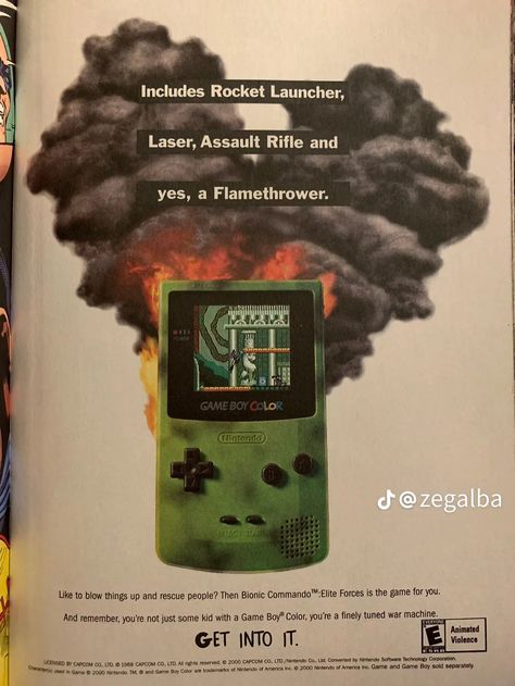 90s Print Ads, Game Ads, Gameboy Color, Branding Inspo, Retro Ads, Poster Ideas, Old Ads, Magazine Ads, Print Ads