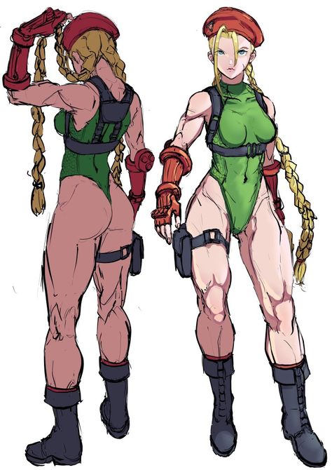 Cammy White from Street Fighter Street Fighter Game, Cammy White, Cammy Street Fighter, Street Fighter Characters, Fighter Girl, Capcom Art, Street Fighter Art, Chun Li, Female Character Design