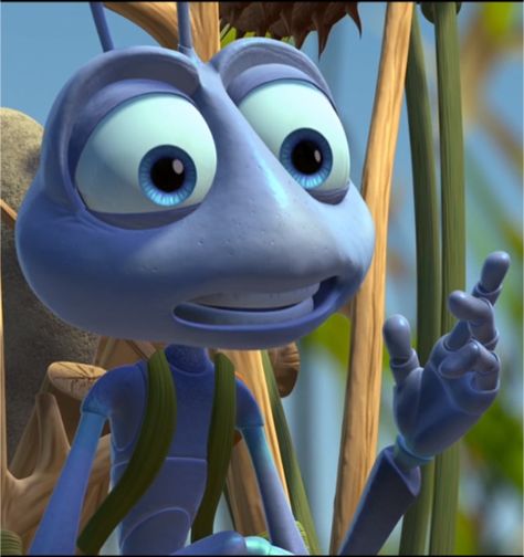 Flik Bugs Life, Ants Movie, A Bugs Life Characters, Disney References, Cartoon Bugs, A Bugs Life, Bugs Life, Grasshoppers, A Bug's Life