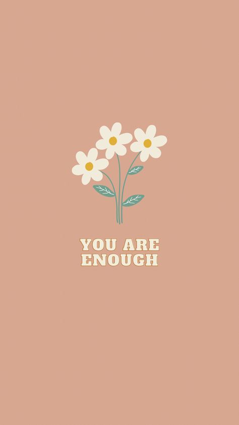 #reminder #youareenough #wallpaper #affirmations You Are Enough Phone Background, You Are Enough Quote Wallpaper, Inspirational Quotes Lockscreen, Encouraging Wallpaper, Affirmations Wallpaper Iphone, Positive Affirmation Lockscreen, Bible Room, Reminder Wallpaper, Wallpaper Affirmations