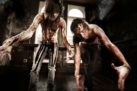 David & Kyle #BreatheCarolina Breathe Carolina, Long Scene Hair, Skillet Band, Austin Carlile, Memphis May Fire, Men's Emo Style, Chris Tomlin, Mayday Parade, Bob Seger