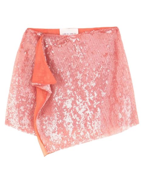 Womens Mini Skirts, Looks Party, Looks Street Style, Fashion And Design, Skirts Online, Alberta Ferretti, Salmon Pink, Lookbook Outfits, Dream Clothes