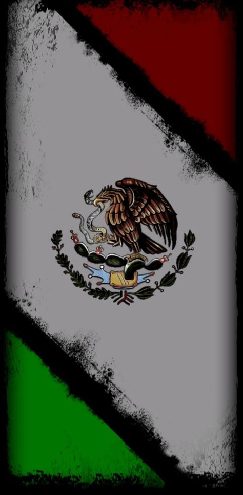 Mexican Flag Drawing, Mexican American Culture, Mexico Wallpaper, Mexican Artwork, Mexican Art Tattoos, Mexican Culture Art, Cholo Art, Flag Wallpaper, Mexico Culture