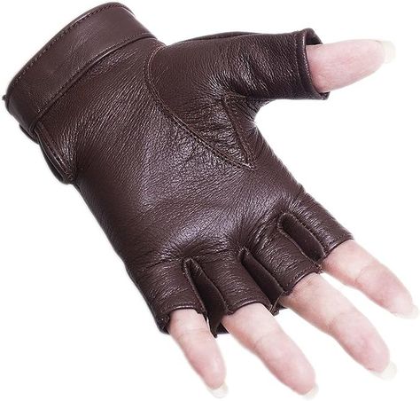 Amazon.com: Sheepskin leather driving gloves for Women (Brown, Small) : Clothing, Shoes & Jewelry Leather Fingerless Gloves, Leather Driving Gloves, Gloves For Women, Cold Weather Gloves, Driving Gloves, Fingerless Gloves, Cold Weather, Shoes Jewelry, Brown Leather