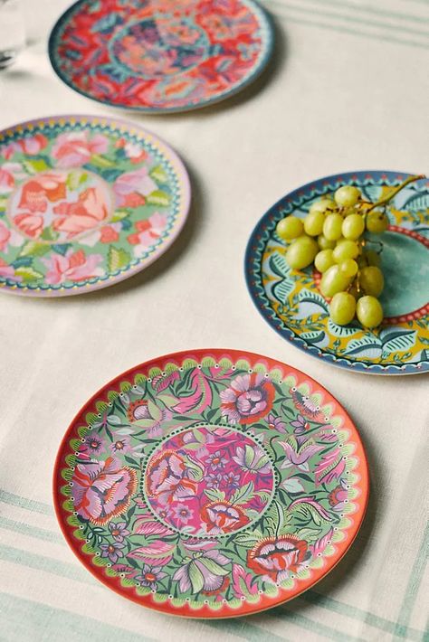 Shop All Kitchen & Dining | AnthroLiving Colorful Dinnerware, Ceramics Painting, Plates And Cups, Photography Art Direction, Pinterest Ideas, Decor Organization, Cooking Appliances, Ceramic Design, Eat Well