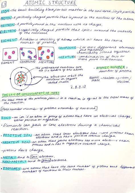 Science Revision Chemistry, Gcse Science Revision Chemistry, Gcse Combined Science Revision, Chemistry Paper 1 Revision Aqa, Chemistry Gcse Notes, Combined Science Gcse Notes, Chemistry Paper 1 Revision, Chemistry Notes Study Guides, Matter Notes