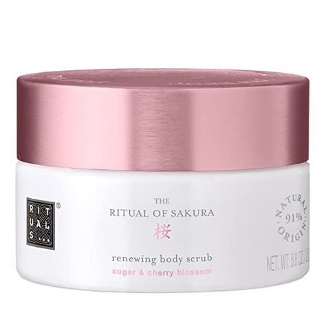 Ritual Of Sakura, Scrub Corpo, Camellia Japonica, Rice Milk, Shower Oil, Sugar Body Scrub, Exfoliating Scrub, The Ritual, Body Scrubs