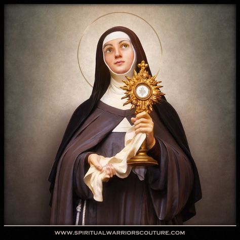 Spiritual Warriors on Instagram: “Today is the Feast Day of Spiritual Warrior Saint Clare of Assisi ✝ Pray for us Clare was born in 1193 in Assisi to a noble family. Before…” Saint Clare Of Assisi, Saint Clare, Prayers Of Gratitude, Spiritual Warrior, Catholic Images, Simple Phone Wallpapers, Francis Of Assisi, San Francesco, Pray For Us