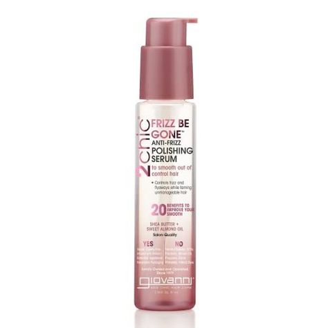 GIOVANNI 2chic Frizz Be Gone Anti-Frizz Polishing Serum - Anti Frizz Natural Hair Smoothing Formula with Shea Butter & Sweet Almond Oil, No Parabens, Color Safe Hair Oil Serum - 2.75 oz Check more at https://trendydealspot.com/product/giovanni-2chic-frizz-be-gone-anti-frizz-polishing-serum-anti-frizz-natural-hair-smoothing-formula-with-shea-butter-sweet-almond-oil-no-parabens-color-safe-hair-oil-serum-2-75-oz/ Smooth Hair Mask, Hair Smoothing, Moisturizing Hair, Hair Oil Serum, Hair Care Brands, Hair Control, Anti Frizz, Frizz Control, Frizz Free