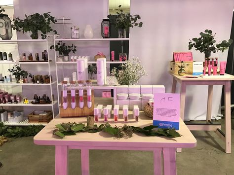 Beauty Expo, Perfume Display, Wedding Gown Inspiration, Trade Show Booth Design, Beyond Beauty, Pop Up Event, Tradeshow Booth, Bridal Show, Salon Decor