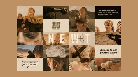 Maze Runner Wallpaper Desktop, Newt Maze Runner Wallpaper Laptop, Maze Runner Laptop Wallpaper, Newt Aesthetic, Newt Wallpaper, Newt Scamander Aesthetic, Maze Runner Wallpaper, Runner Wallpaper, Tv Aesthetic