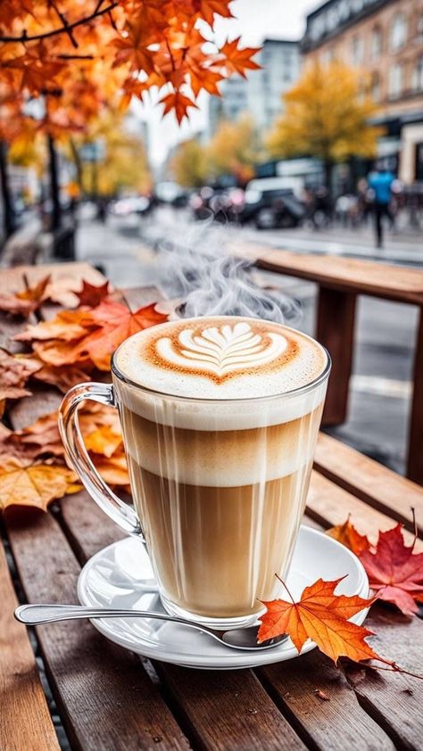 Fall Coffee Pictures, Coffee Shop Interior Design, Wine Candles, Coffee And Donuts, Coffee Wallpaper, Coffee Obsession, Coffee Pictures, Cooking Hacks, Grooming Tips