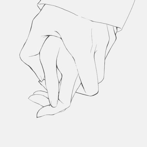 Drawing Ideas Couples, Couples Holding Hands, 심플한 그림, Easy Drawing Steps, Couple Drawing, Hand Drawing Reference, Hand Reference, Couple Drawings, Hand Art