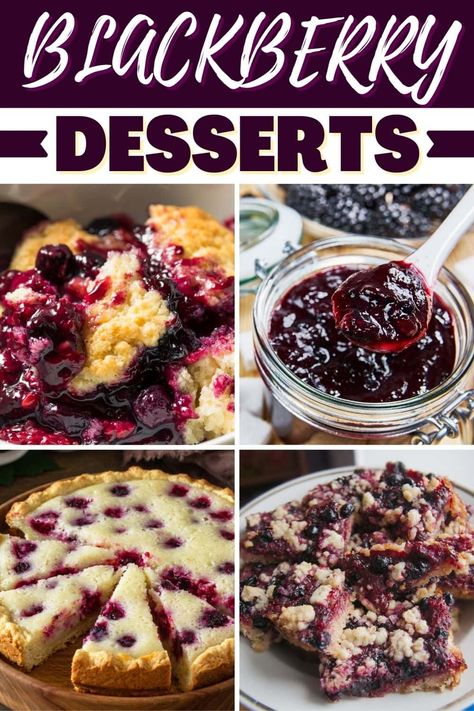 Healthy Blackberry Desserts, Blackberry Baking Recipes, Blackberry Deserts Healthy, Healthy Blackberry Cobbler, Blackberries Recipes, Blackberry Recipes Easy, Paleo Blackberry Cobbler, Blackberry Desserts, Blackberry Dessert Recipes