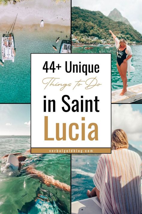 Looking for the best things to do in St Lucia for your St Lucia girls trip? Our list has you covered with activities in St Lucia that are all about fun! From adventure to relaxation, find fun things to do in St Lucia that'll make your trip unforgettable! Castries St Lucia, St Lucia Honeymoon, St Lucia Vacation, St Lucia Travel, Couples Vacation, Saint Lucia, Caribbean Vacations, Island Tour, Fishing Villages