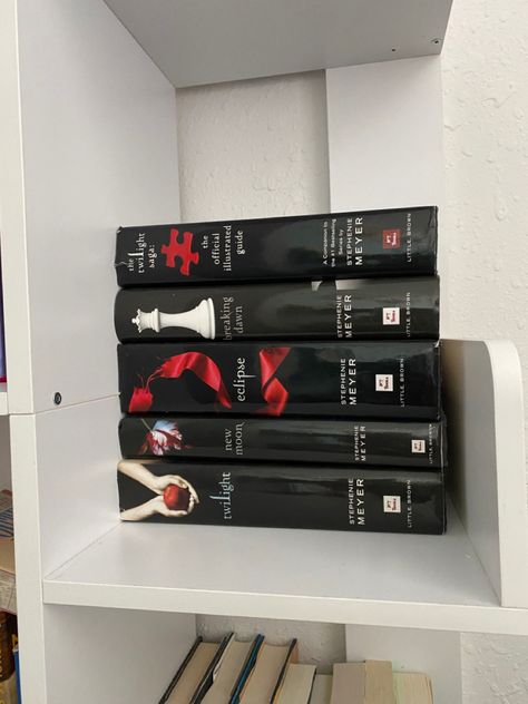 Twilight Series Books, Twilight Book Collection, Twilight Book Set, Twilight Saga Books Aesthetic, Twilight Book Aesthetic, Twilight Book Series, Twilight Books, Twilight Collection, Twilight Saga Books