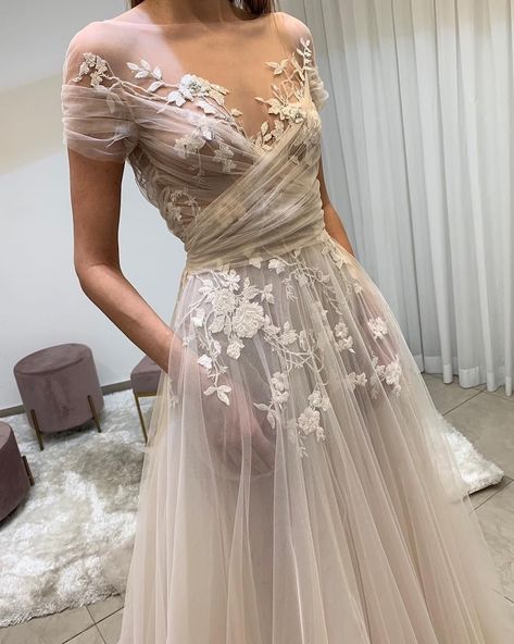 Fashion Overalls, Beach Bridal Dresses, Bohemian Wedding Dress Lace, Wedding Dress Champagne, Bridal Dresses Lace, فستان سهرة, Beauty Dress, Lace Evening Dresses, Lace Wedding Dress