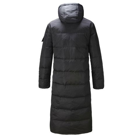 Fashion Puffer Jacket, Overcoat Men, Man Down, Outwear Jackets, Down Parka, Casual Black, Zipper Jacket, Duck Down, Down Coat