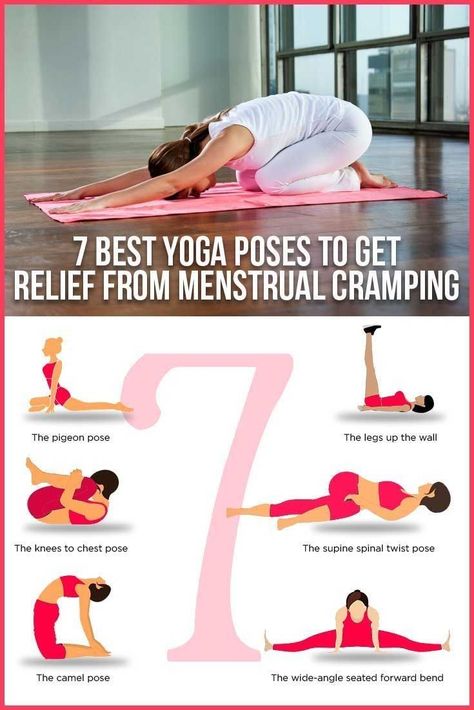 Menstrual Cramps, Best Yoga, Yoga Poses, Period, Yoga