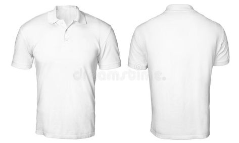 Plain Polo Shirts, Polo Shirt Design, Design Presentation, White Polo Shirt, Plain T Shirt, Shirt Template, Polo Tees, Polo T Shirt, White Polo