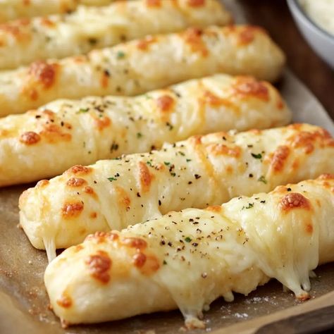 Garlic Bread Sticks Pizza Dough, Copycat Pizza Hut Cheese Sticks, Breadstick Recipe From Pizza Dough, Cheese Breadsticks Recipe, Homemade Pizza Sticks 12 Tomatoes, Easy Cheese Bread Sticks, Dominos Breadsticks, Homemade Pizza Sticks, Cheese Sticks With String Cheese